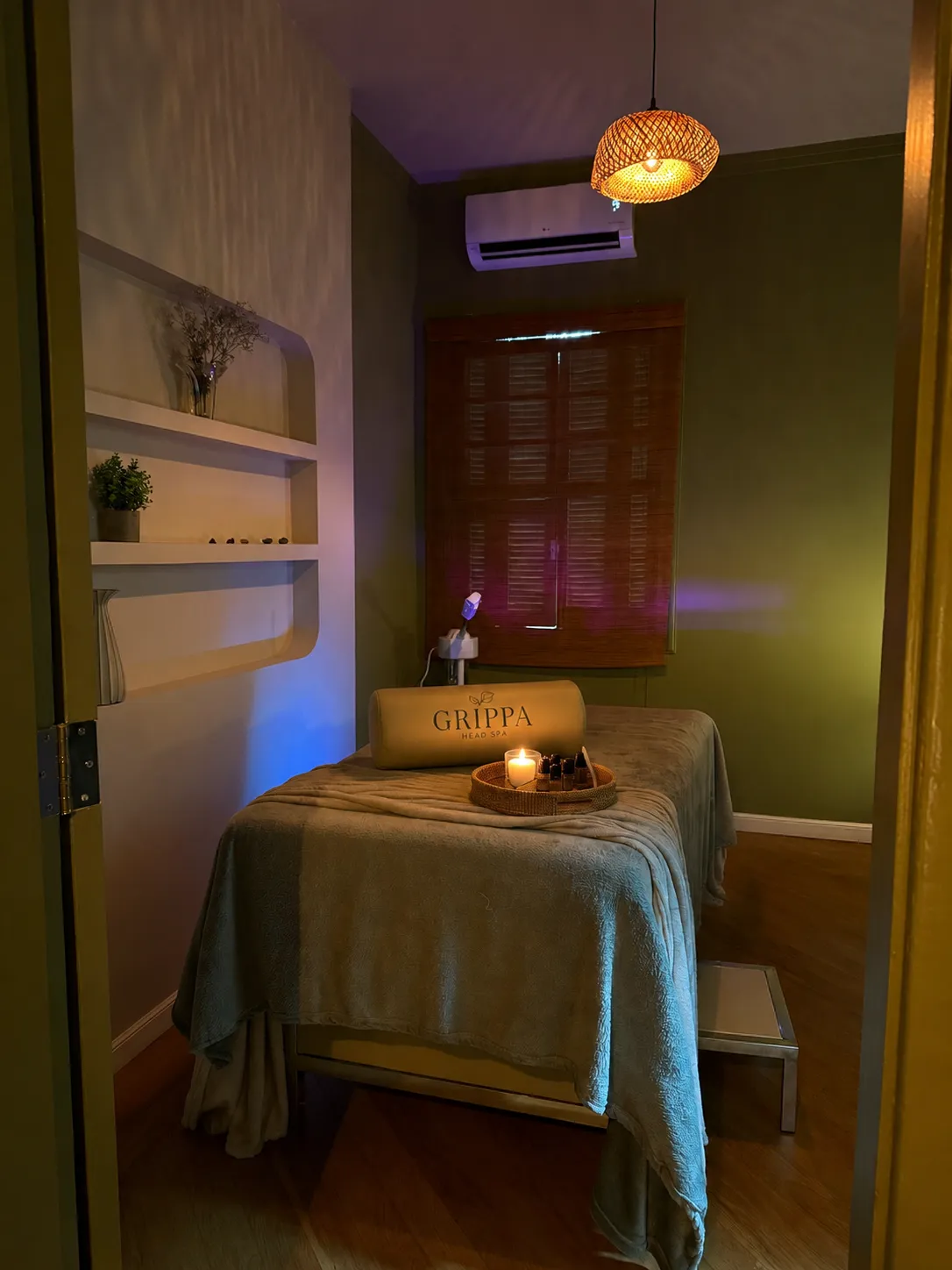 Ambiente da franquia Grippa Head Spa